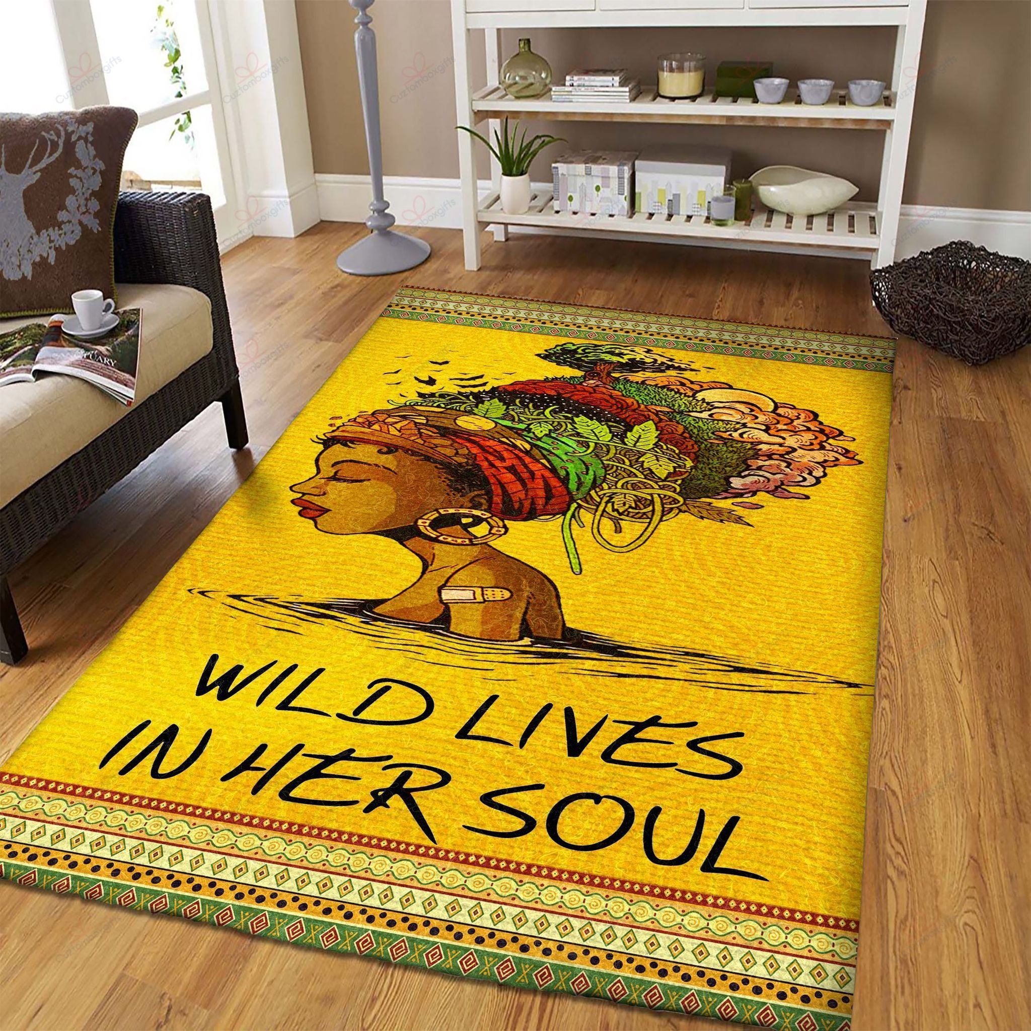 African Woman Wild Lives In Her Soul Rug Sport Decor Gift Floor Decor Living Room Carpet Rug Area Rug - 144838c15917 African Woman Wild Lives In Her Soul Rug Sport Decor Gift Floor Decor Living Room Carpet Rug Area Rug - 144838c15917