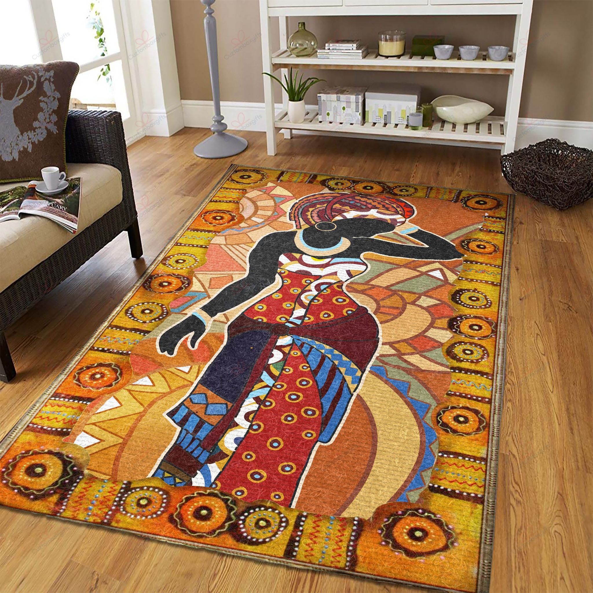 African Women Ethnic Pattern Rug Sport Decor Gift Floor Decor Living Room Carpet Rug Area Rug - dce38c45c1e3 African Women Ethnic Pattern Rug Sport Decor Gift Floor Decor Living Room Carpet Rug Area Rug - dce38c45c1e3