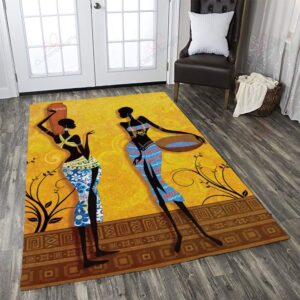 African Women Rug Sport Decor Gift Floor Decor Living Room Carpet Rug Area Rug - 8191a2e4bc85