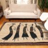 African Women Rug Sport Decor Gift Floor Decor Living Room Carpet Rug Area Rug - e6c35f10f022