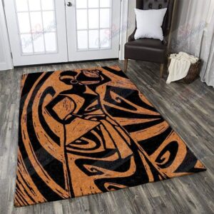African Women Rug Sport Decor Gift Floor Decor Living Room Carpet Rug Area Rug - dc97b33b17ec
