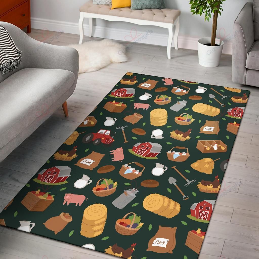Agricultural Farm 2 Rug Sport Decor Gift Floor Decor Living Room Carpet Rug Area Rug - c7f6ce830119 Agricultural Farm 2 Rug Sport Decor Gift Floor Decor Living Room Carpet Rug Area Rug - c7f6ce830119