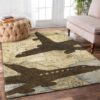 Airplane 4 Rug Sport Decor Gift Floor Decor Living Room Carpet Rug Area Rug - 5306730c48c9