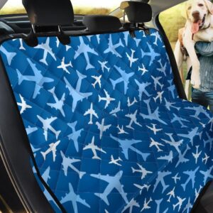 Airplane Blue Background Car Back Seat Cover Dog Car Seat Covers - 274817d92f9f