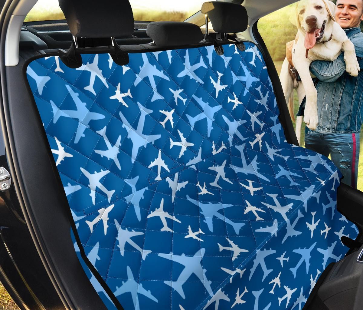 Airplane Blue Background Car Back Seat Cover Dog Car Seat Covers - 274817d92f9f Airplane Blue Background Car Back Seat Cover Dog Car Seat Covers - 274817d92f9f
