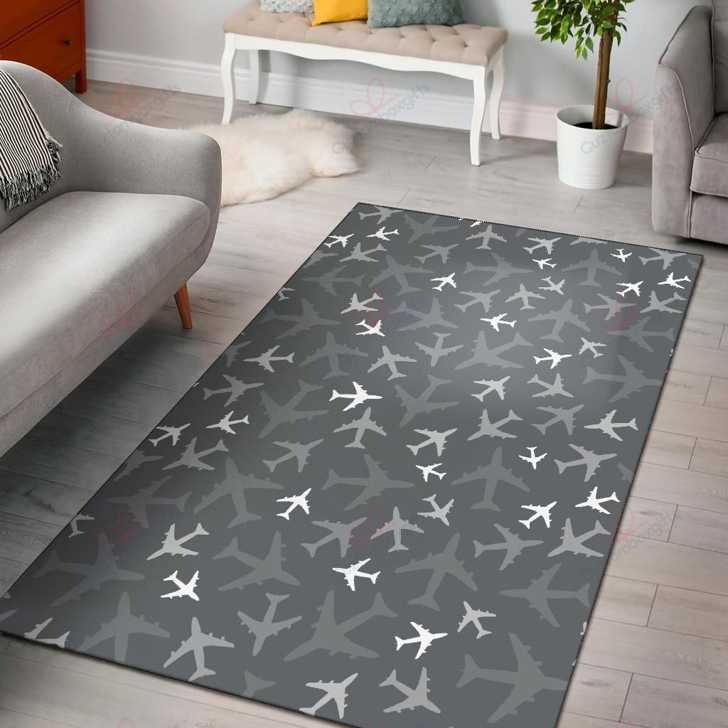 Airplane Pattern 2 Rug Sport Decor Gift Floor Decor Living Room Carpet Rug Area Rug - 303c00d3a572 Airplane Pattern 2 Rug Sport Decor Gift Floor Decor Living Room Carpet Rug Area Rug - 303c00d3a572