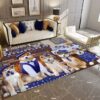 Akita Happy Hanukkah Rug Sport Decor Gift Floor Decor Living Room Carpet Rug Area Rug - 928fedebab6e