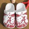 Alabama Crimson Tide Crocband Clog Clog Comfortable For Mens And Womens Classic Clog Water Shoes Alabama Crimson Tide Crocs