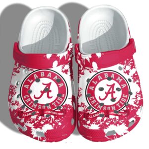 Alabama Football Fan Crocs Clog Clog Shoes