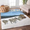 Alaska Snow Iditarod Alaska Rug Sport Decor Gift Floor Decor Living Room Carpet Rug Area Rug - 88e522c72560