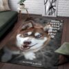 Alaskan Klee Kai Rug Sport Decor Gift Floor Decor Living Room Carpet Rug Area Rug - 3fc1a2d67356