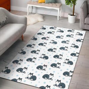 Alaskan Malamute Pattern 3 Rug Sport Decor Gift Floor Decor Living Room Carpet Rug Area Rug - b50c84a5de50