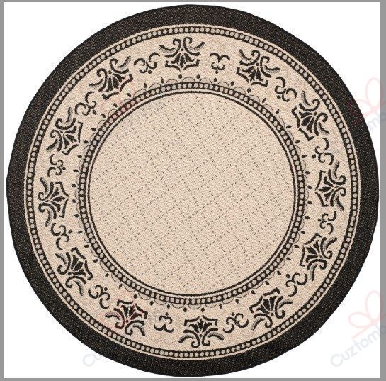 Alicante Outdoor Round Carpet Floor Rug Living Room Bedroom Decor Round Area Rug Carpet Alicante Outdoor Round Carpet Floor Rug Living Room Bedroom Decor Round Area Rug Carpet