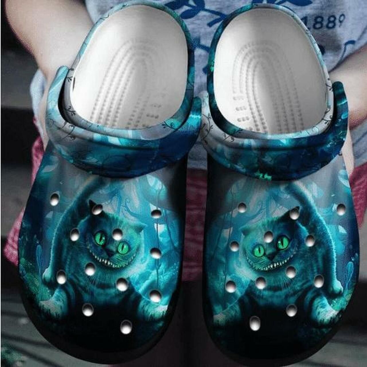 Alice In Wonderland Crocband Clog Unisex Fashion Style For Women Alice In Wonderland Crocband Clog Unisex Fashion Style For Women