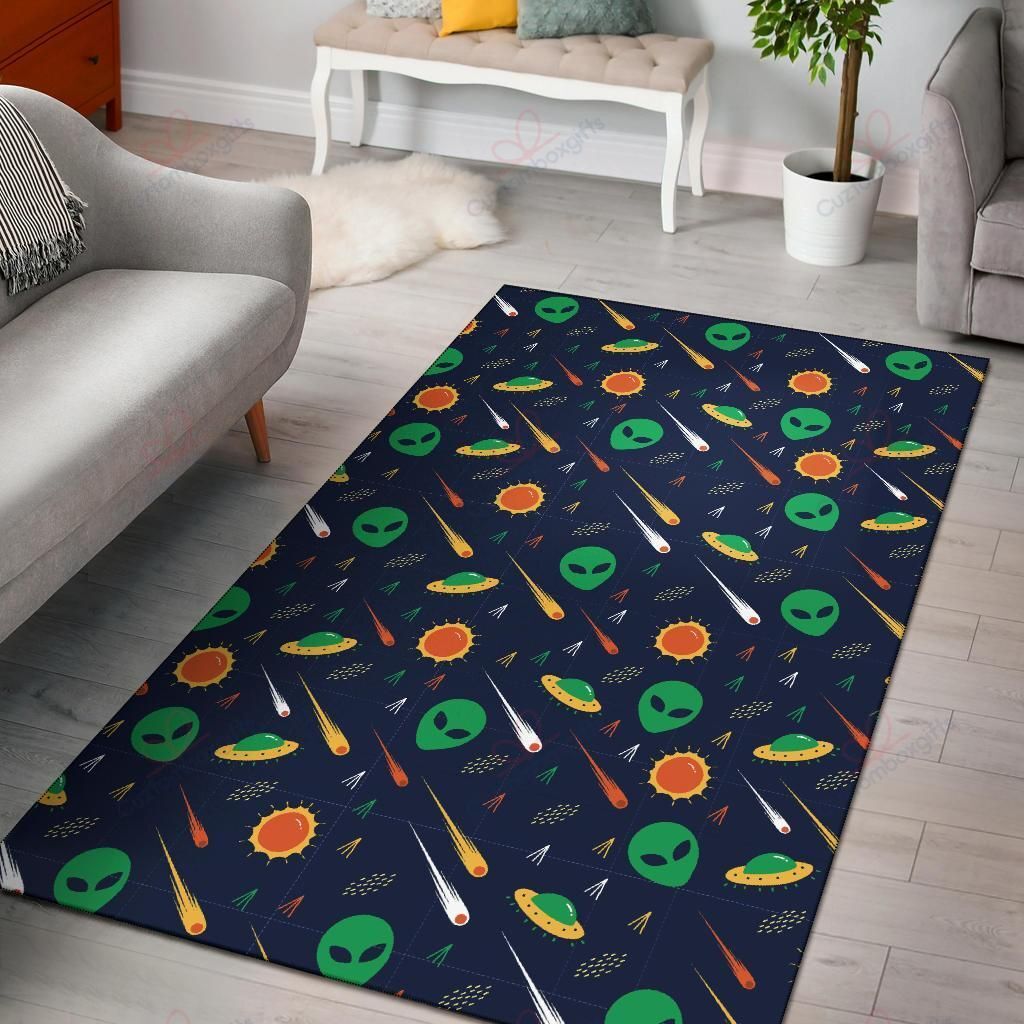 Alien Ufo Pattern 5 Rug Sport Decor Gift Floor Decor Living Room Carpet Rug Area Rug - 9f10a21b6f23 Alien Ufo Pattern 5 Rug Sport Decor Gift Floor Decor Living Room Carpet Rug Area Rug - 9f10a21b6f23