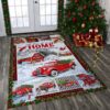 All Hearts Come Home For Christmas Rug Sport Decor Gift Floor Decor Living Room Carpet Rug Area Rug - 4ca8be27b3a0