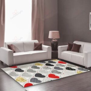 All My Heart Is For You Rug Sport Decor Gift Floor Decor Living Room Carpet Rug Area Rug - 1521ece94837