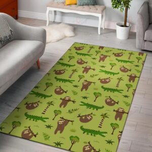 Alligator Pattern 4 Rug Sport Decor Gift Floor Decor Living Room Carpet Rug Area Rug - 31bc803e919d
