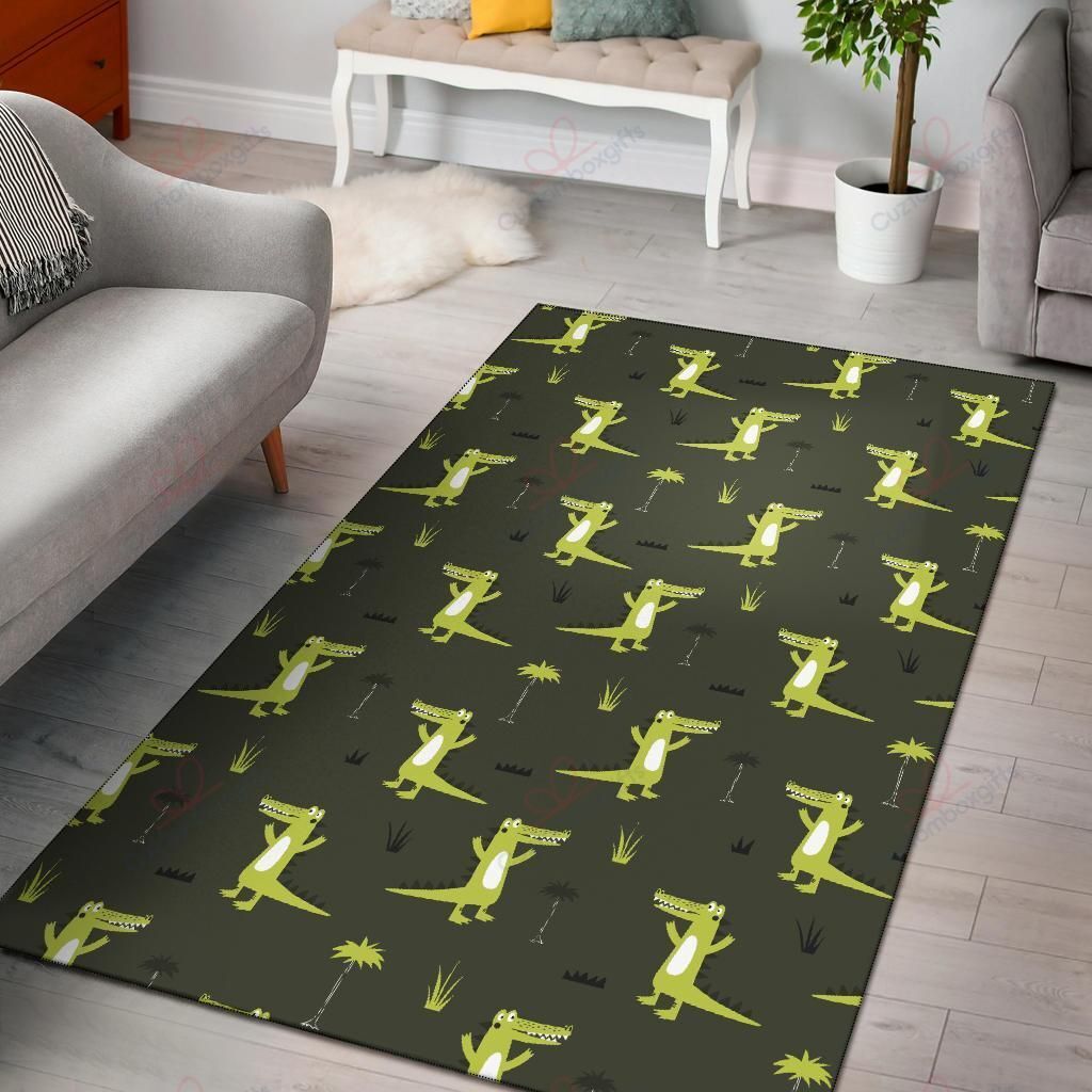 Alligator Pattern 5 Rug Sport Decor Gift Floor Decor Living Room Carpet Rug Area Rug - 1cf3c54c8db6 Alligator Pattern 5 Rug Sport Decor Gift Floor Decor Living Room Carpet Rug Area Rug - 1cf3c54c8db6