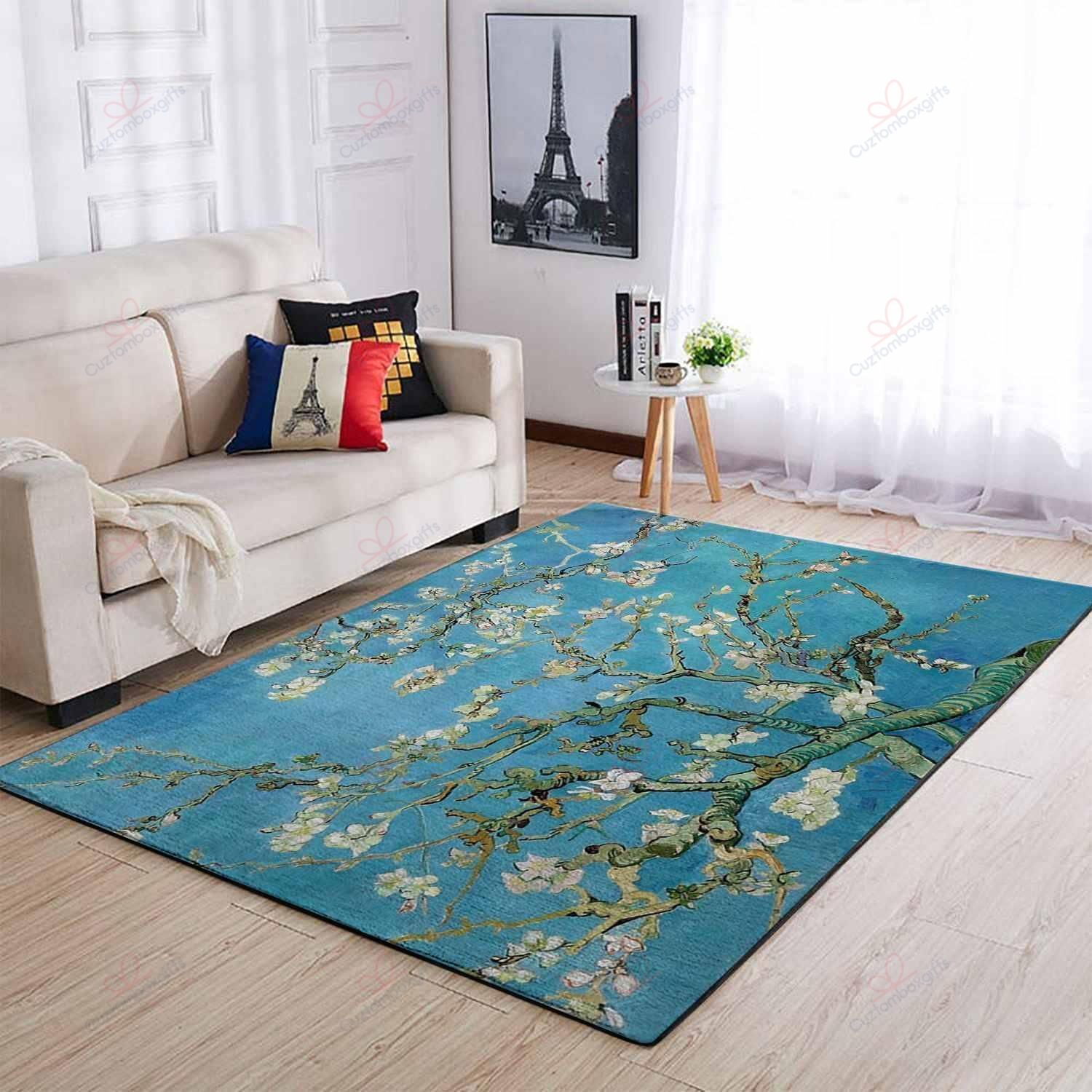 Almond Blossom Rug Sport Decor Gift Floor Decor Living Room Carpet Rug Area Rug - 65c2b052eea3 Almond Blossom Rug Sport Decor Gift Floor Decor Living Room Carpet Rug Area Rug - 65c2b052eea3