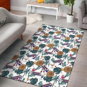 Aloha Hawaii Beach Pattern 4 Rug Sport Decor Gift Floor Decor Living Room Carpet Rug Area Rug - 182954e07d54