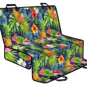 Aloha Hawaii Tropical Pattern Print Pet Car Back Seat Cover - 3afdd512ff0c