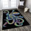 Alone Octopus Rug Sport Decor Gift Floor Decor Living Room Carpet Rug Area Rug - 83c49fe75fae