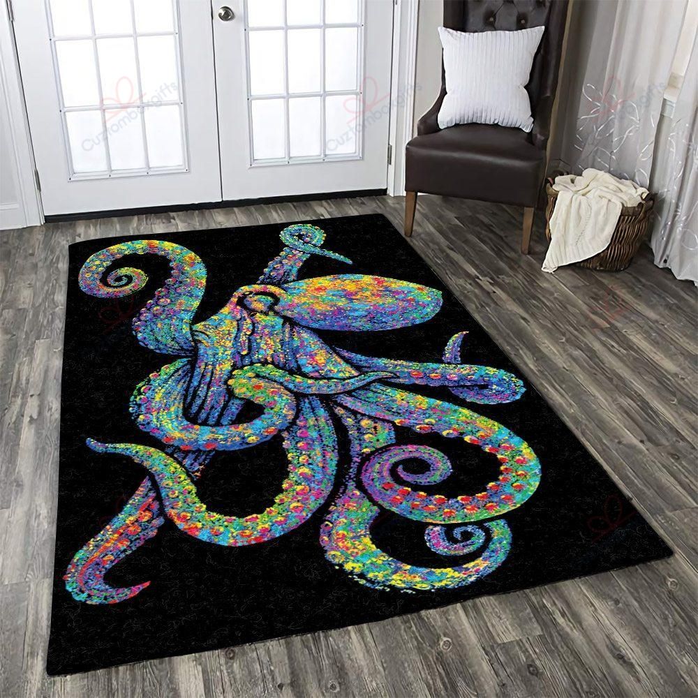 Alone Octopus Rug Sport Decor Gift Floor Decor Living Room Carpet Rug Area Rug - 83c49fe75fae Alone Octopus Rug Sport Decor Gift Floor Decor Living Room Carpet Rug Area Rug - 83c49fe75fae