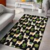 Alpaca Cactus Pattern 7 Rug Sport Decor Gift Floor Decor Living Room Carpet Rug Area Rug - 0a294410b477
