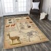 Alpaca Knowledge Rectangle Rug Sport Decor Gift Floor Decor Living Room Carpet Rug Area Rug - ba949a45d615