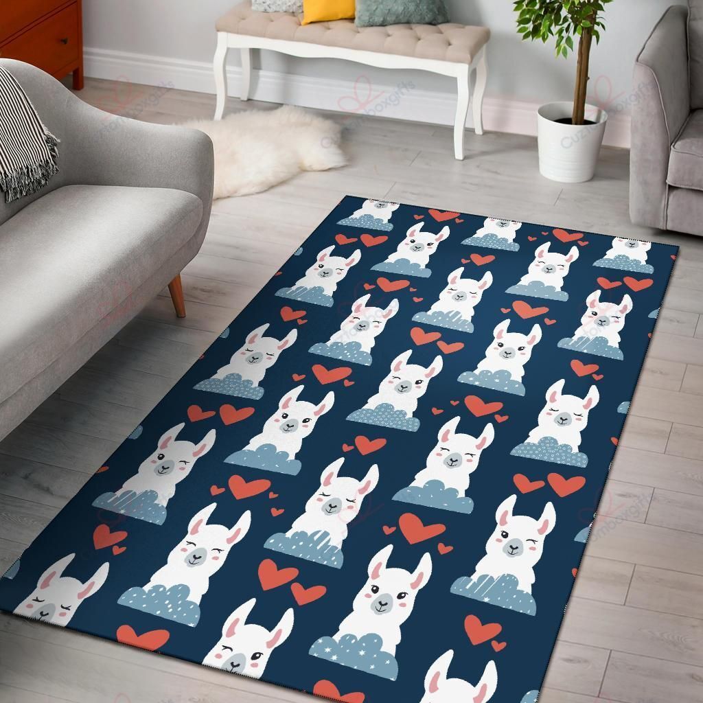 Alpaca Love Pattern 5 Rug Sport Decor Gift Floor Decor Living Room Carpet Rug Area Rug - a015bc39c074 Alpaca Love Pattern 5 Rug Sport Decor Gift Floor Decor Living Room Carpet Rug Area Rug - a015bc39c074