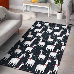 Alpaca Pattern 4 Rug Sport Decor Gift Floor Decor Living Room Carpet Rug Area Rug - 09c4159a7d2f