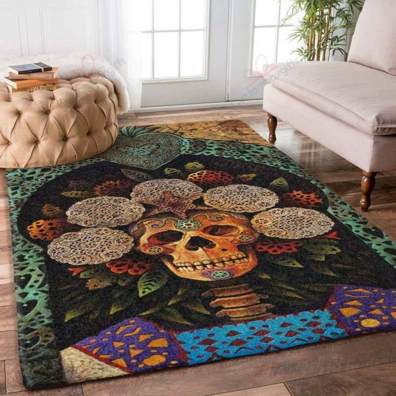 Amazing Skull Rectangle Rug Sport Decor Gift Floor Decor Living Room Carpet Rug Area Rug - 793305478f69 Amazing Skull Rectangle Rug Sport Decor Gift Floor Decor Living Room Carpet Rug Area Rug - 793305478f69