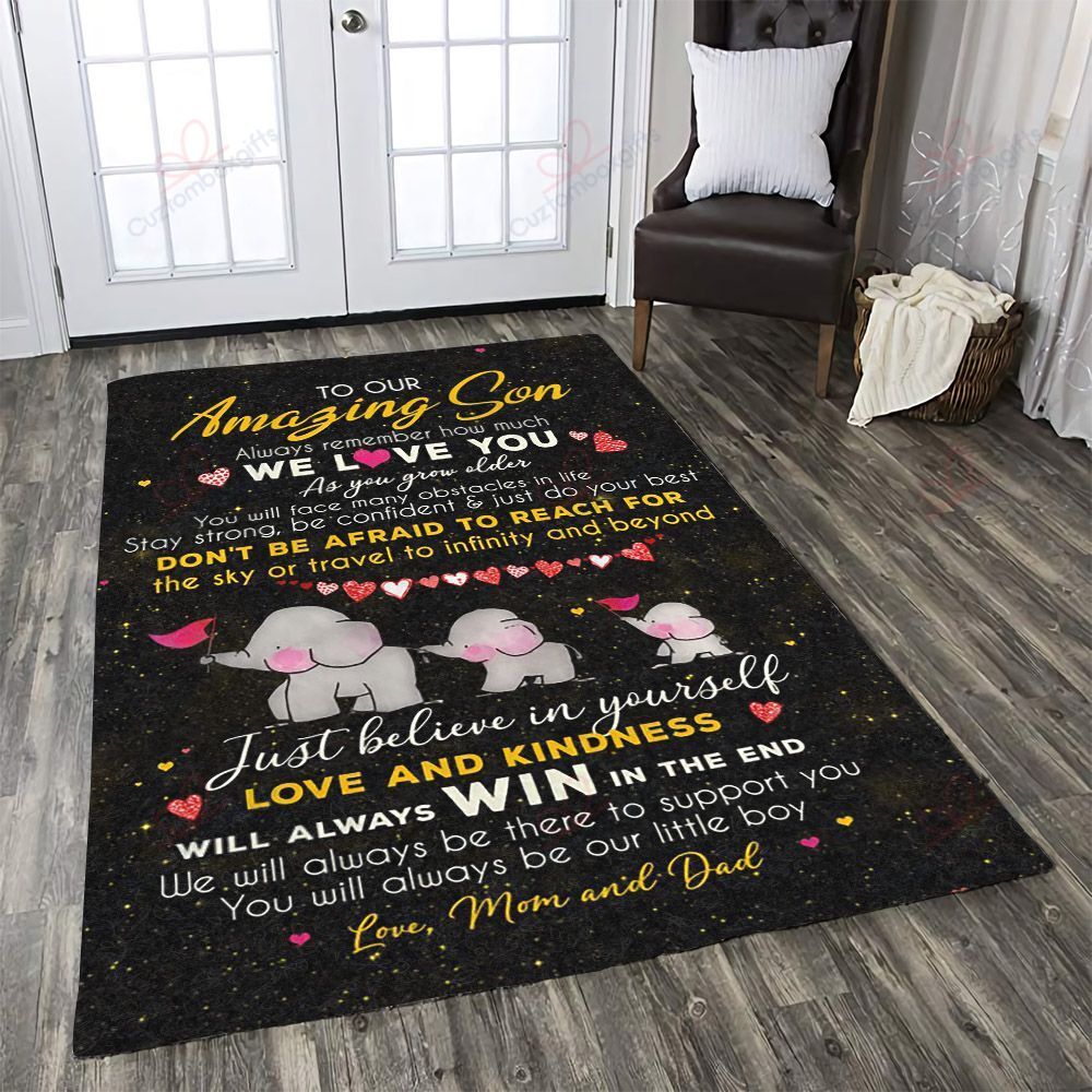 Amazing Son We Love You Rug Sport Decor Gift Floor Decor Living Room Carpet Rug Area Rug - 48fab69d6aa8 Amazing Son We Love You Rug Sport Decor Gift Floor Decor Living Room Carpet Rug Area Rug - 48fab69d6aa8