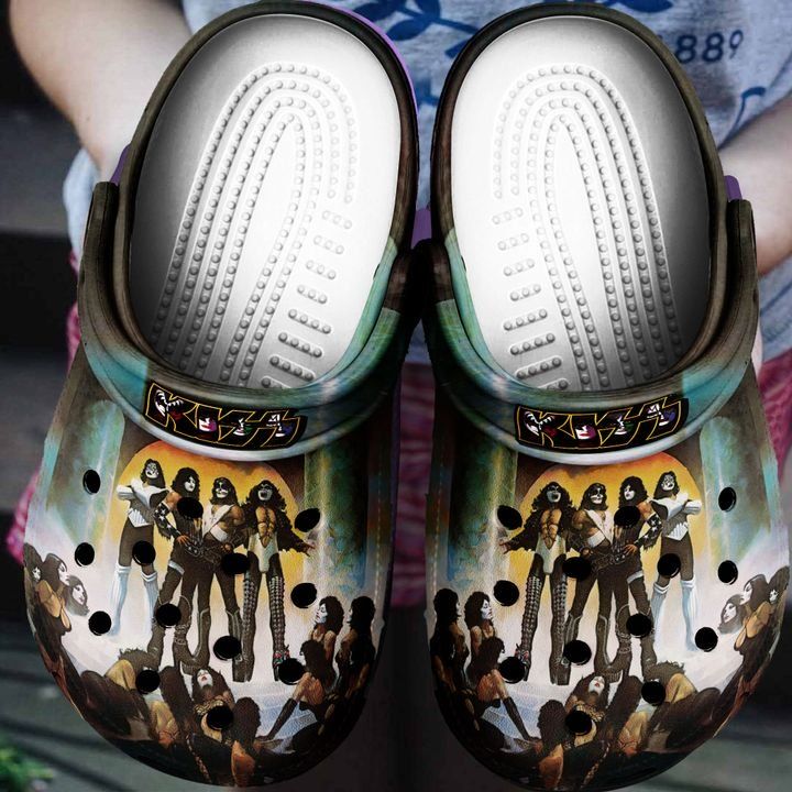 Amazon Kiss Rock Band Crocs Crocband Clog Comfortable For Mens Womens Classic Clog Water Shoes Amazon Kiss Rock Band Crocs Crocband Clog Comfortable For Mens Womens Classic Clog Water Shoes