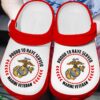 Amazon Proud To Have Served Marine Veteran Crocs Crocband Clog Comfortable For Mens Womens Classic Clog Water Shoes