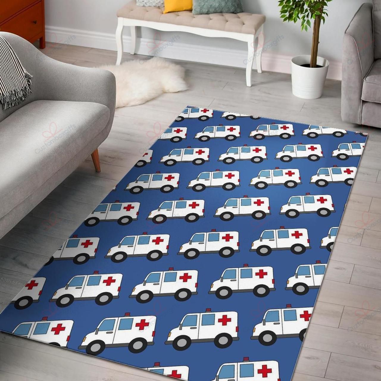 Ambulance Rug Sport Decor Gift Floor Decor Living Room Carpet Rug Area Rug - a7509476a36e Ambulance Rug Sport Decor Gift Floor Decor Living Room Carpet Rug Area Rug - a7509476a36e