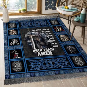 Amen Rug Sport Decor Gift Floor Decor Living Room Carpet Rug Area Rug - 5eda100a23f4