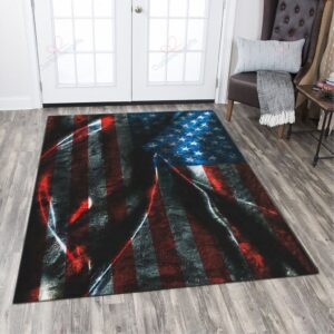 America Flag Rug Sport Decor Gift Floor Decor Living Room Carpet Rug Area Rug - 979e2426aeef