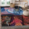 American Astronauts Rug Sport Decor Gift Floor Decor Living Room Carpet Rug Area Rug - 4c4b83a44b04