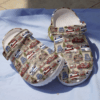 American Camping Crocs Clog Shoes Clog Crocbland Clog Birthday Gift For Man Woman