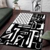 American Carpenter Rug Sport Decor Gift Floor Decor Living Room Carpet Rug Area Rug - 7e20e3b6b4d3