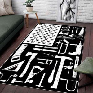 American Carpenter Rug Sport Decor Gift Floor Decor Living Room Carpet Rug Area Rug - 7e20e3b6b4d3