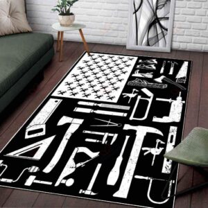 American Carpenter Rug Sport Decor Gift Floor Decor Living Room Carpet Rug Area Rug - 6d574f8c7af7