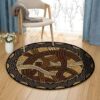 American Dakota Round Carpet Floor Rug Living Room Bedroom Decor Round Area Rug Carpet