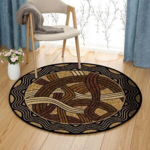 American Dakota Round Carpet Floor Rug Living Room Bedroom Decor Round Area Rug Carpet