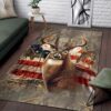 American Deer Hunting Rug Sport Decor Gift Floor Decor Living Room Carpet Rug Area Rug - 915cba10a8da