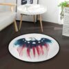 American Eagle With Stars Round Carpet Floor Rug Living Room Bedroom Decor Round Area Rug Carpet