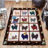 American Eskimo Rug Sport Decor Gift Floor Decor Living Room Carpet Rug Area Rug - b1380c909e1a