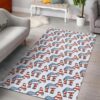 American Flag Donkey Pattern Rug Sport Decor Gift Floor Decor Living Room Carpet Rug Area Rug - d97d06b47034